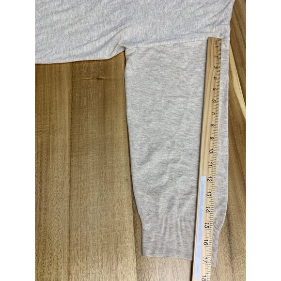 Ava & Viv Womens Neutral Beige Oatmeal Color Open-Front Cardigan Plus Size 3X - Picture 11 of 14